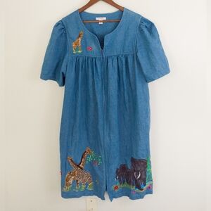 Go Softly Patio Relaxed House Dress Size XL